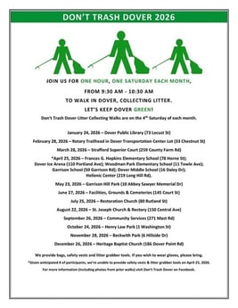 dontrashdover2026schedule